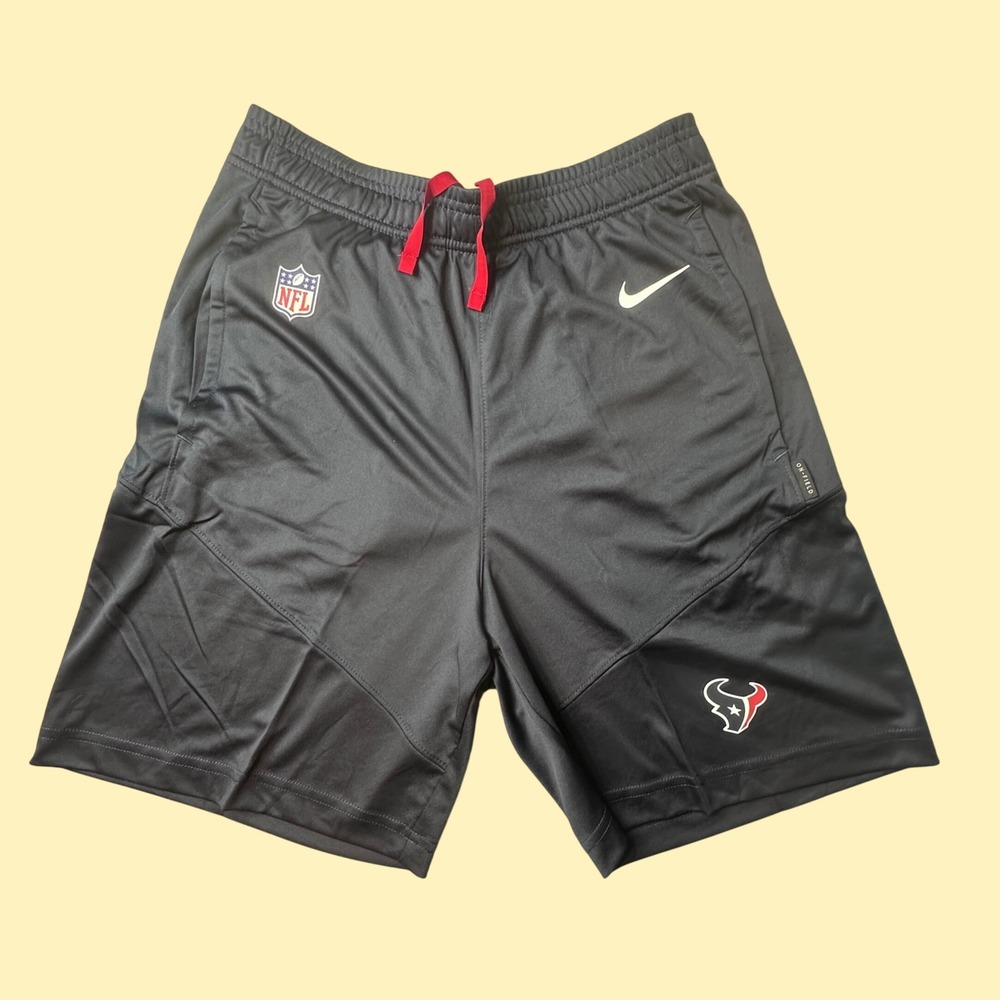 Houston Texans Nike Shorts Mens XS Navy NFL Football Dri-FIT CZ0630-459 NEW